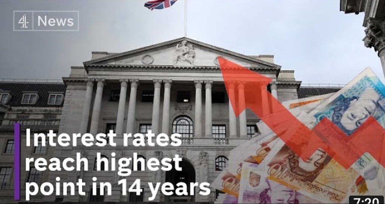 UK interest rates Hiked to 4.25 Percent after surprise inflation rise