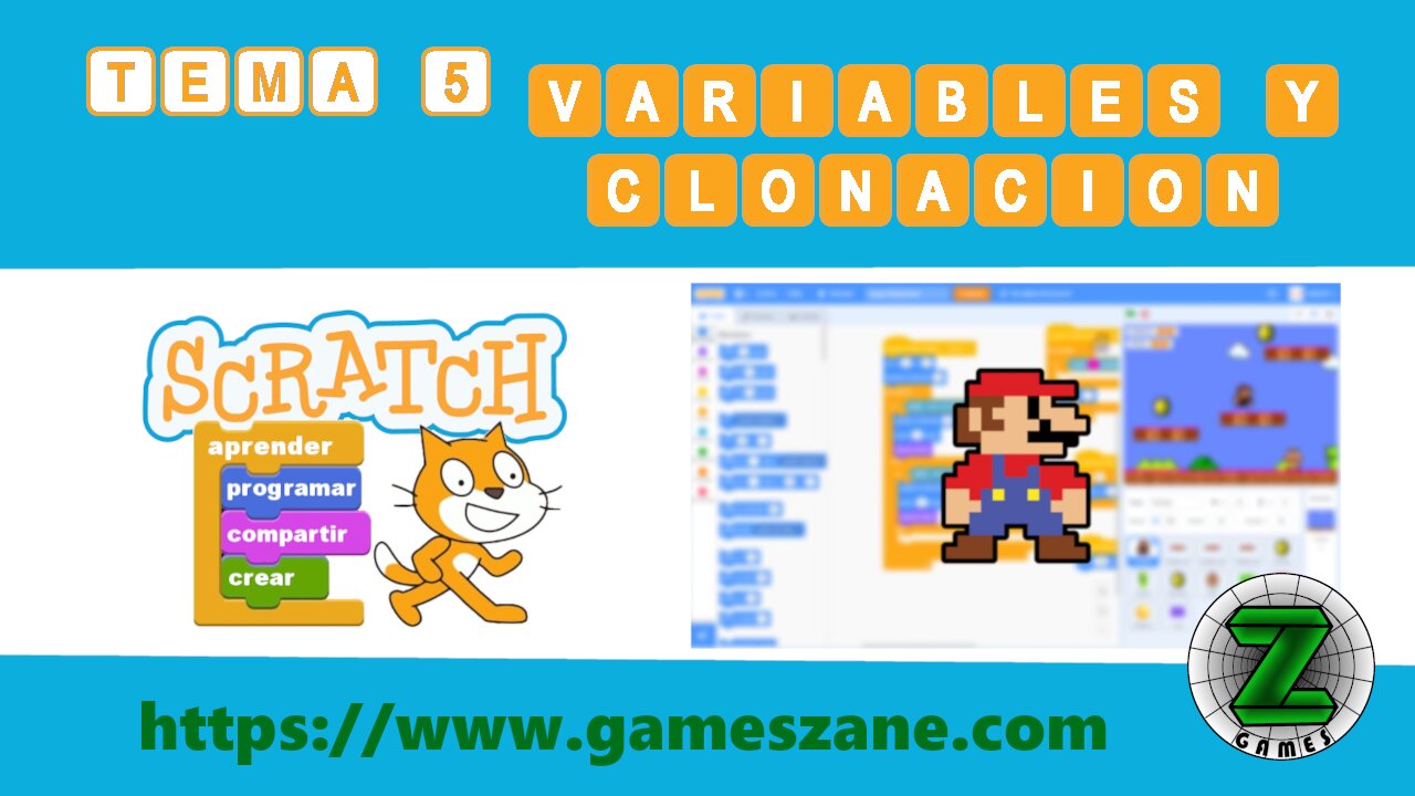 Variables y Clonación de Objetos - Scratch para Principiantes - Capítulo 5