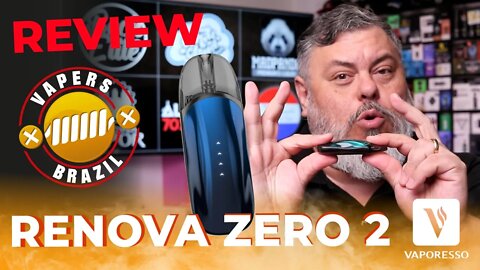 Vaporesso Renova ZERO 2 Pod - Lançamento !!! - Veja o que mudou - Review PTBR