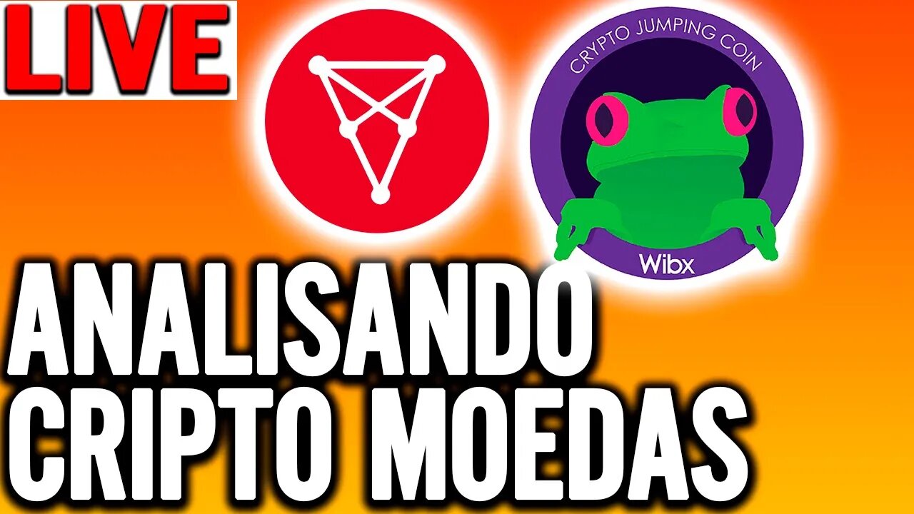 CHILIZ E WIBX ANALISANDO CRIPTOMOEDAS LIVE #1