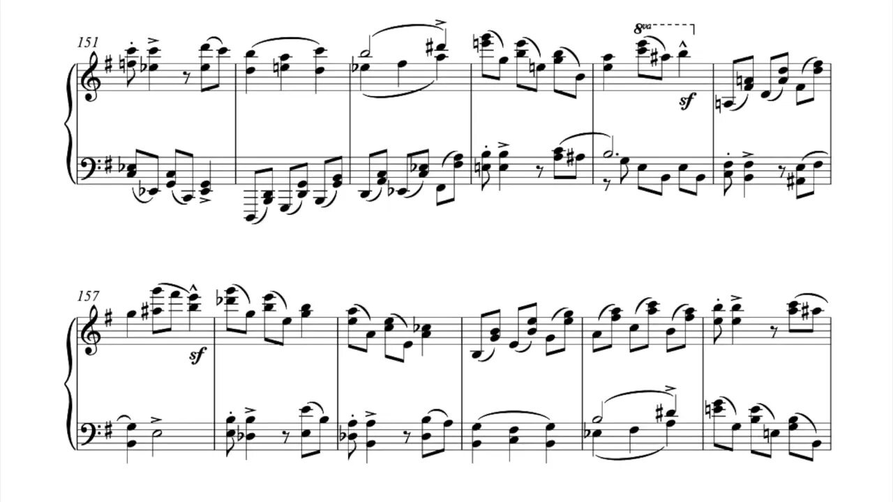 ÉTUDE in G MAJOR No.41 - Scherzoesque (original piano composition)