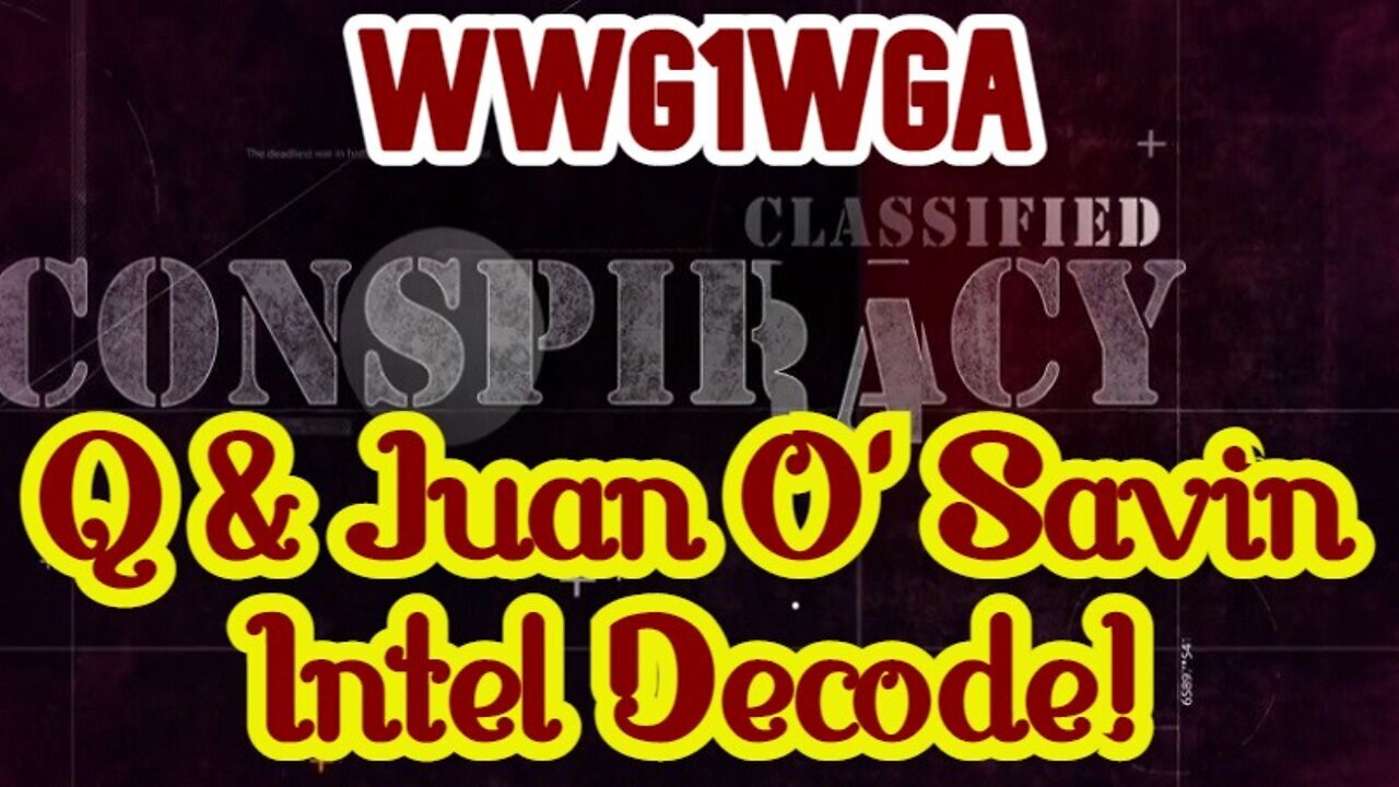 Q & Juan O' Savin Intel Decode May 14, 2023