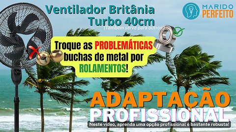 Resolva de Vez! Troque as Buchas dos Ventiladores por ROLAMENTOS com Técnica Profissional!