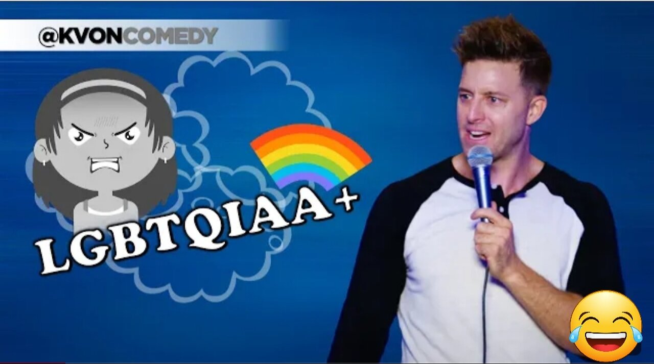 LGBTQiAA + Lady gets mad at comedian by K-Von 😂 🤣