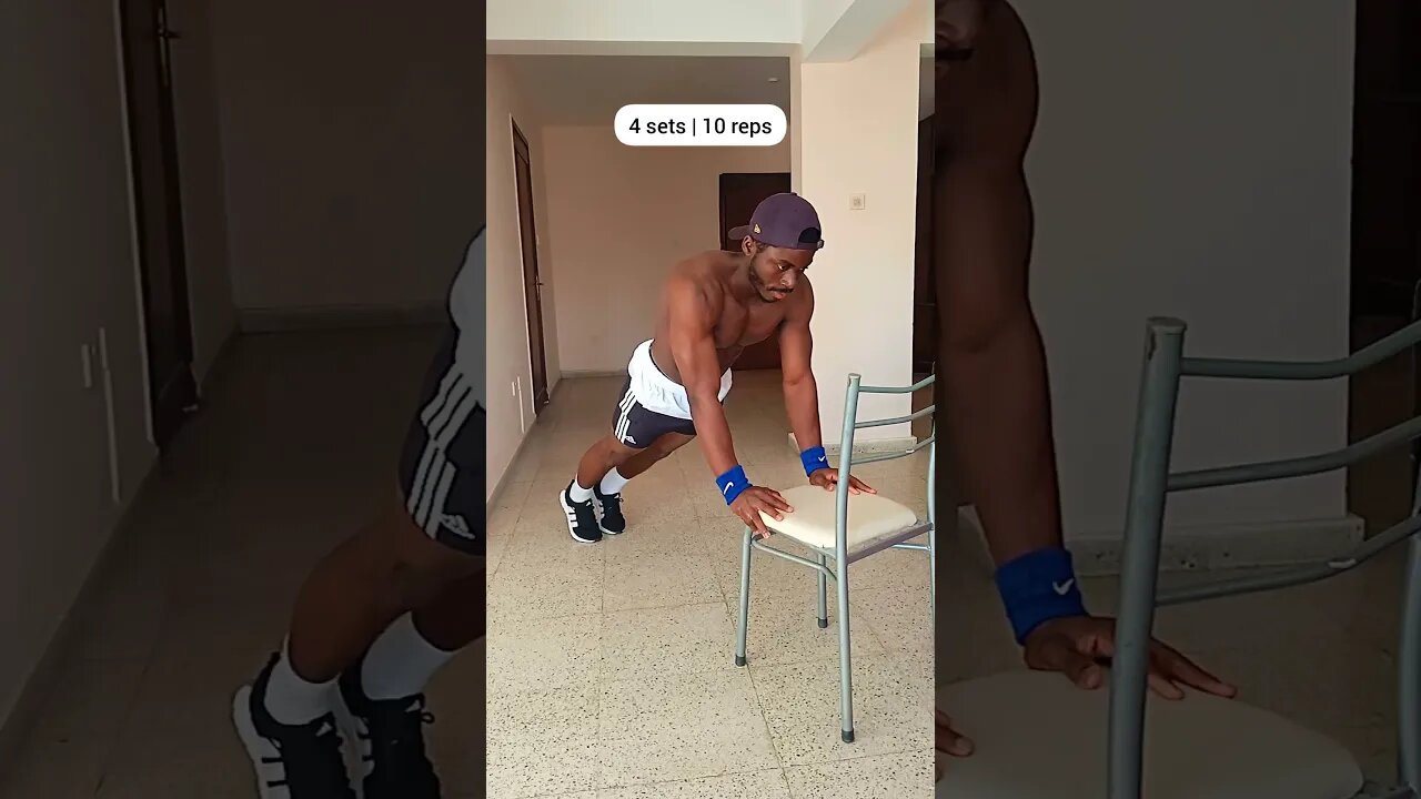 Build A Big Chest Using Your Chair At Home #shorts