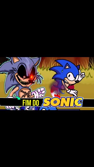 O FIM do SONIC no Friday Night Funkin | VS SONIC.EXE - Confronting Yourself #shorts