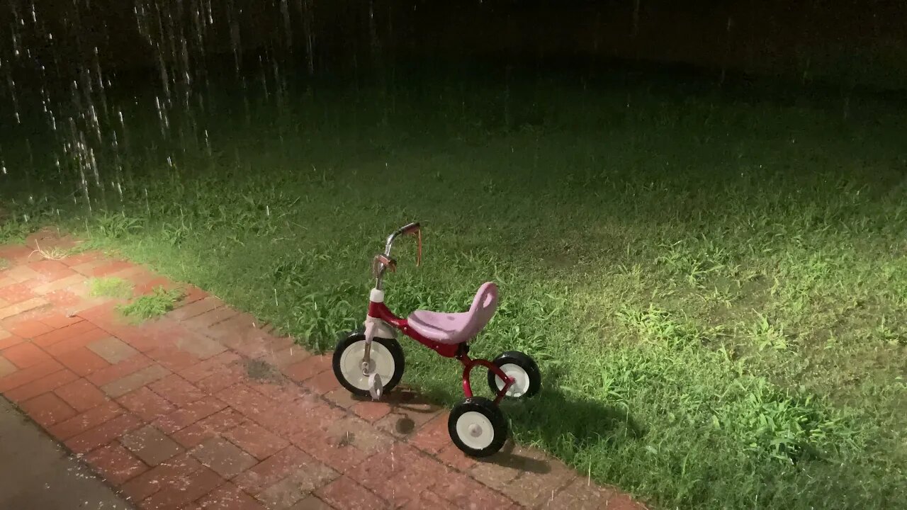 Arizona Monsoon Storm Aug. 12 in 4k - Rain ASMR