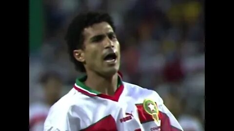 صلاح الدين بصير كان متوهجًا في كأس العالم فيفا فرنسا 1998 🇲🇦💫