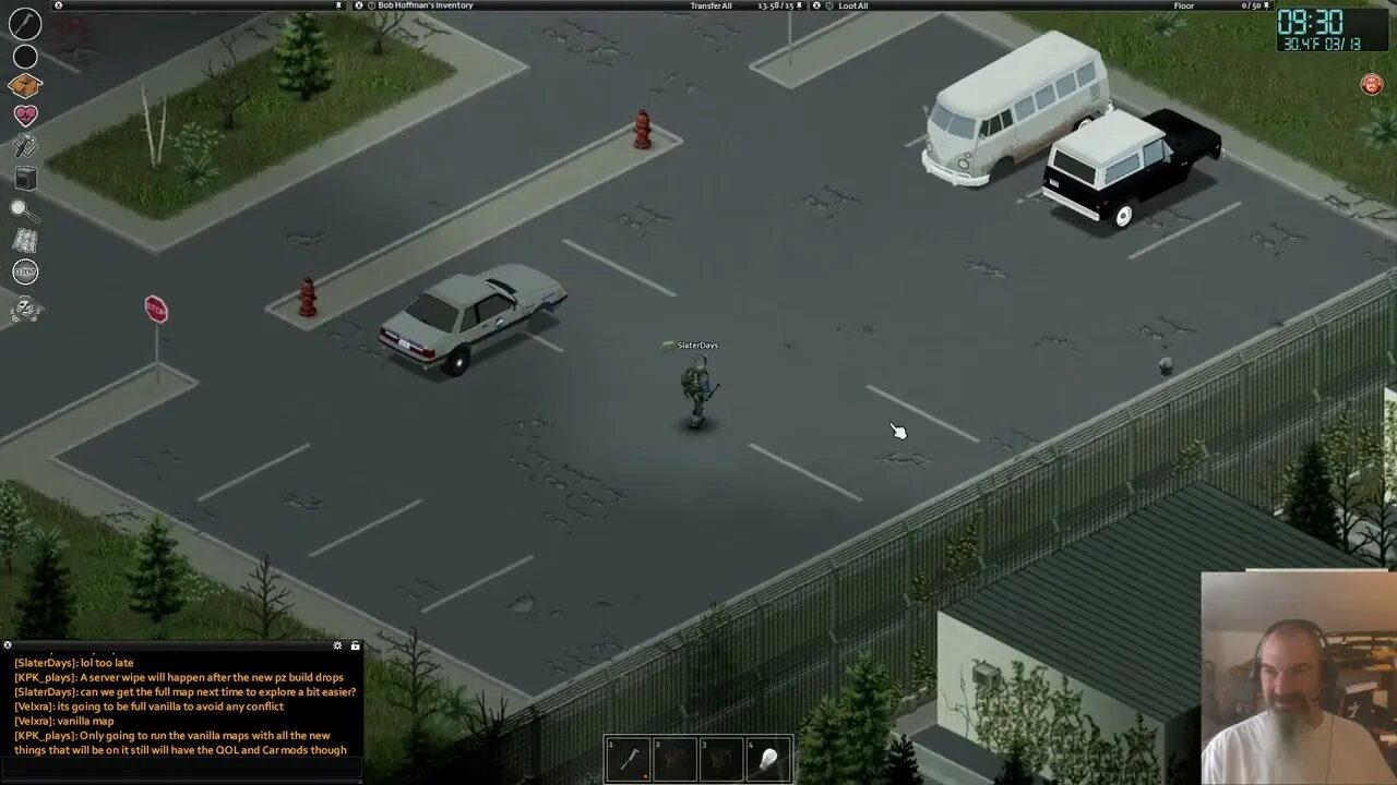 Project Zomboid Drunk's Server Multi-Player Clearing Fort Benning