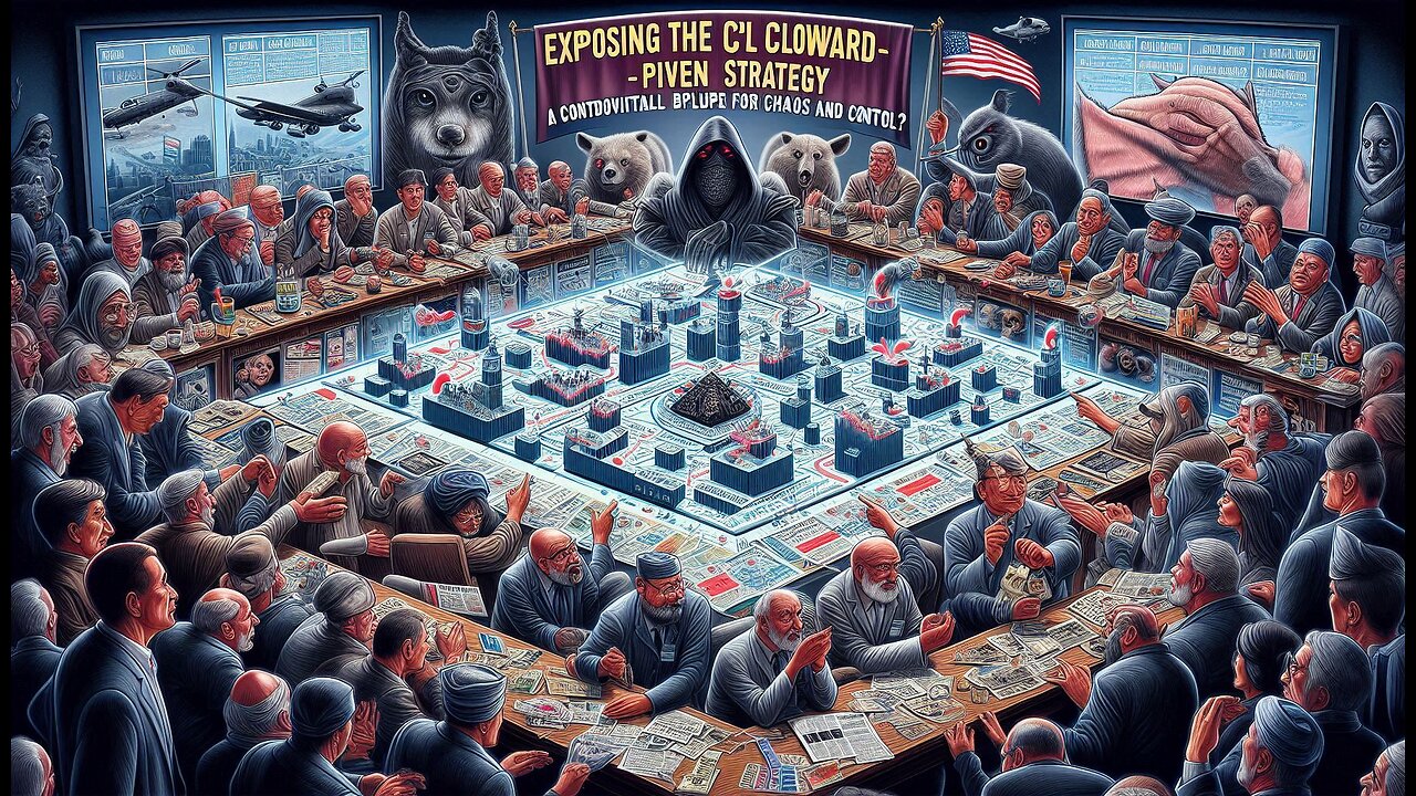 Exposing the Cloward-Piven Strategy: A Controversial Blueprint for Chaos and Control?