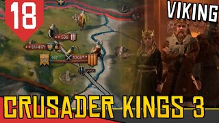 Grande CRUZADA PAGÃ Pela ITALIA!- Crusader Kings 3 The Northmen #18 [Gameplay Português PT-BR]