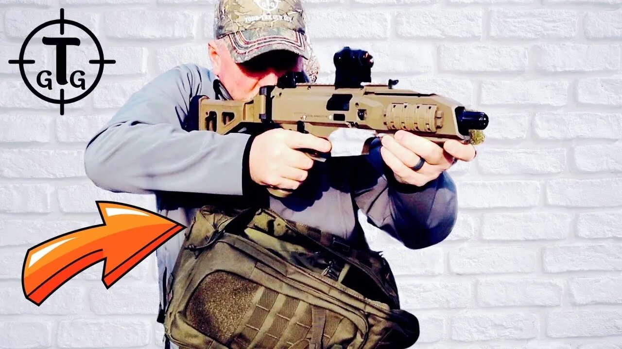 Ultimate Tactical Sling Bag For CZ SCORPION & Concealed Carry