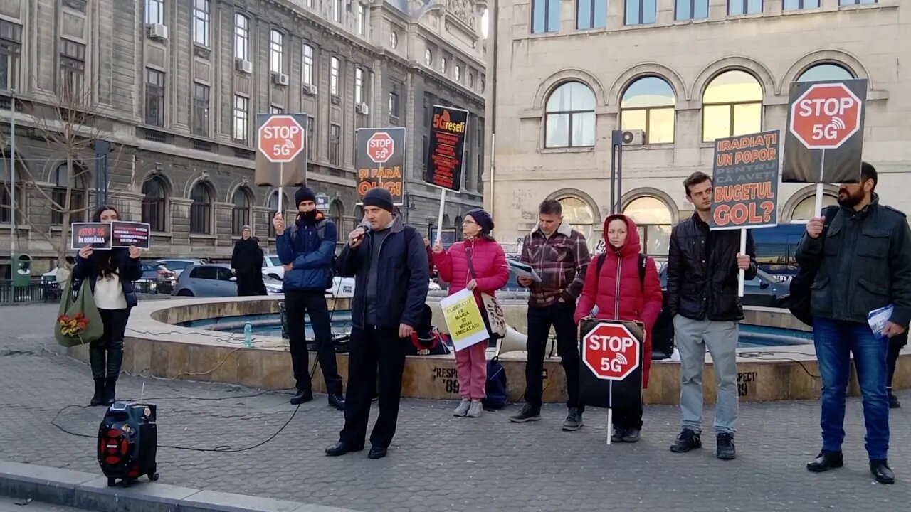 Protest 5g București