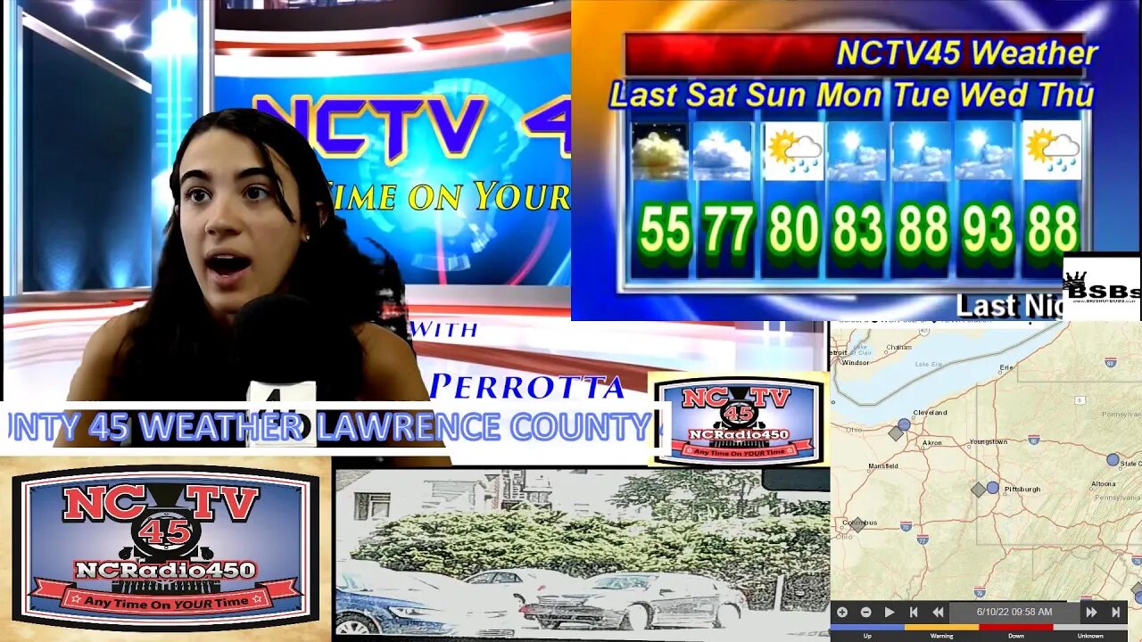 NCTV45’S LAWRENCE COUNTY 45 WEATHER SATURDAY JUNE 11 2022 PLEASE SHARE