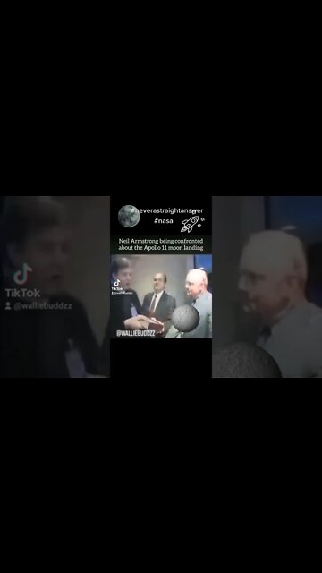 Neil Armstrong confronted about the Apollo 11 moon landing