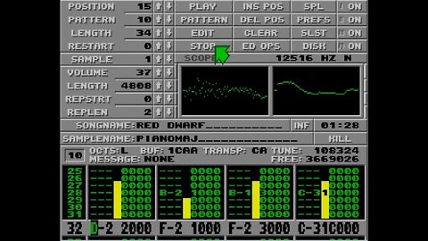 Atari ST Protracker Mods - Red Dwarf