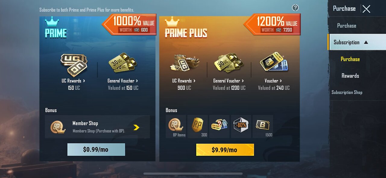 Spending 8000 plus UC Pubg mobile