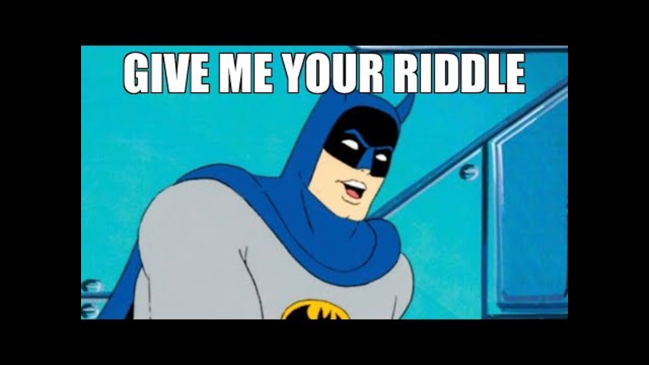 Batman Gets Riddled