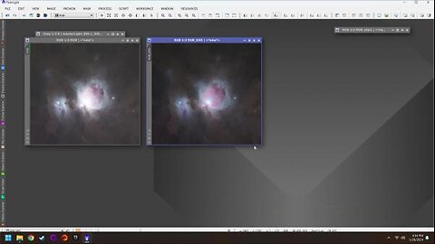 Full Workflow #6 - Orion Nebula Mono