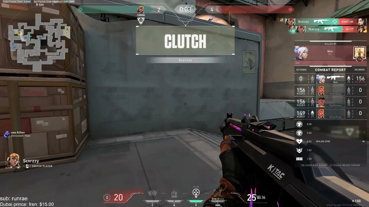 Insane Scary Clutch