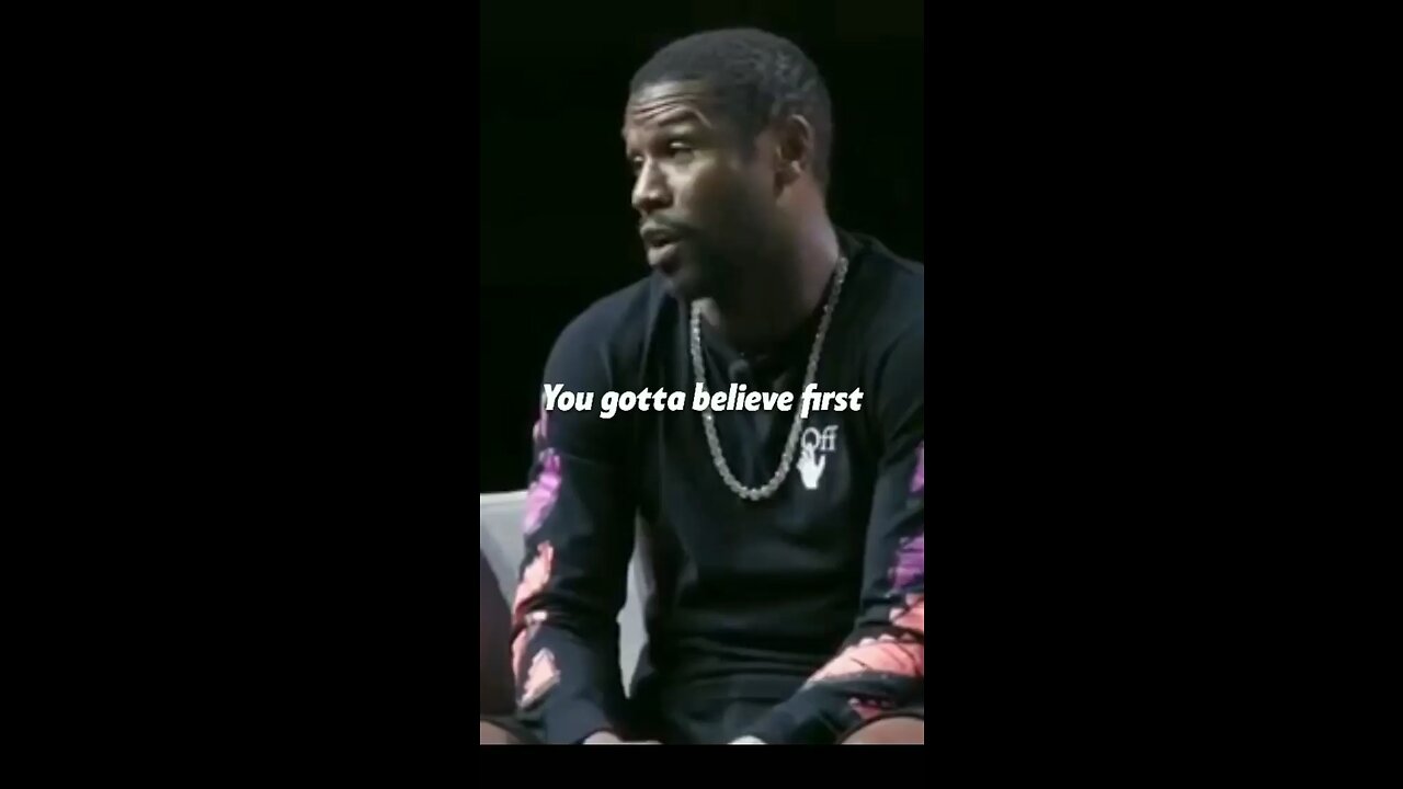 Believe first