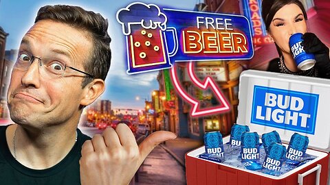 I Tried To Give Free Bud Light To Drunkest People On Earth | These Reactions 🤣