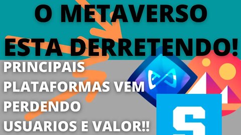 Tokens do #Metaverso derretendo! - 214