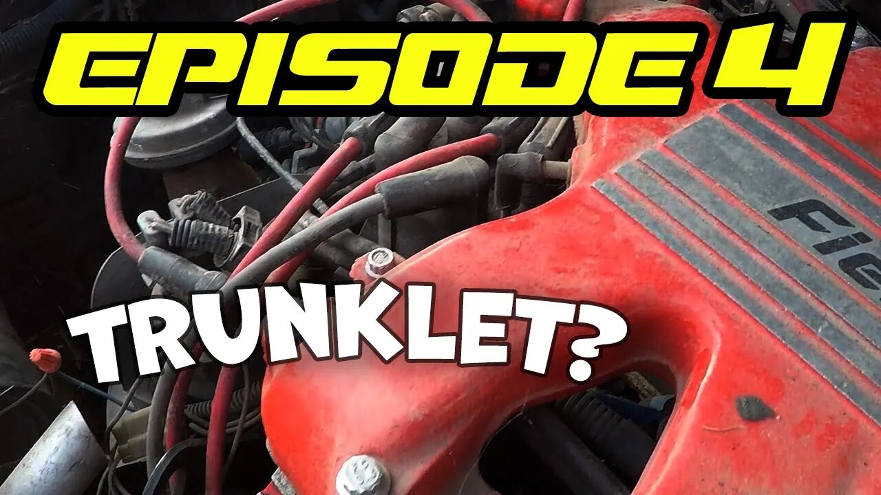 EPISODE 4 - Clean up FIERTO™ Engine & Trunklet | Saturday Projects™.com | 1986 Pontiac Fiero SE V6