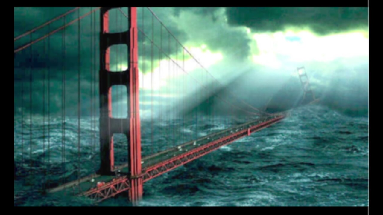 Powerful Dream 600 mph Tsunami Hits San Francisco