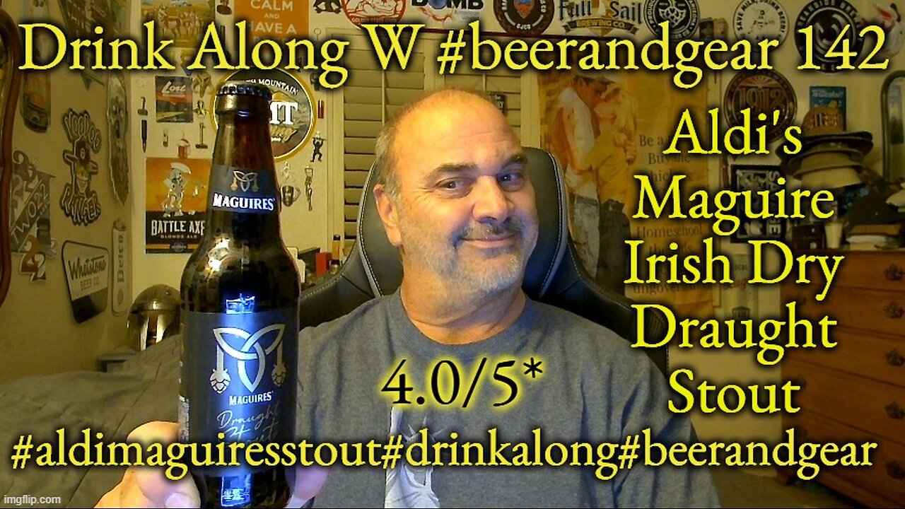 11.06.24 Drink Along: Maguires Draught Stout 4.0/5*