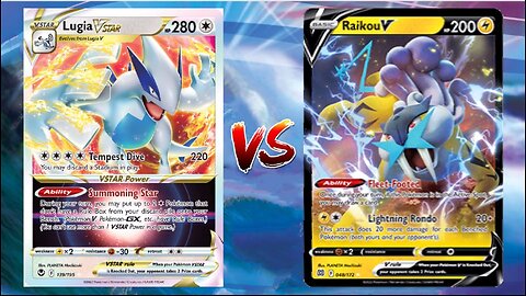 Pokemon TCG Online Lugia VSTAR Necrozma V VS Raikou V Sableye!!