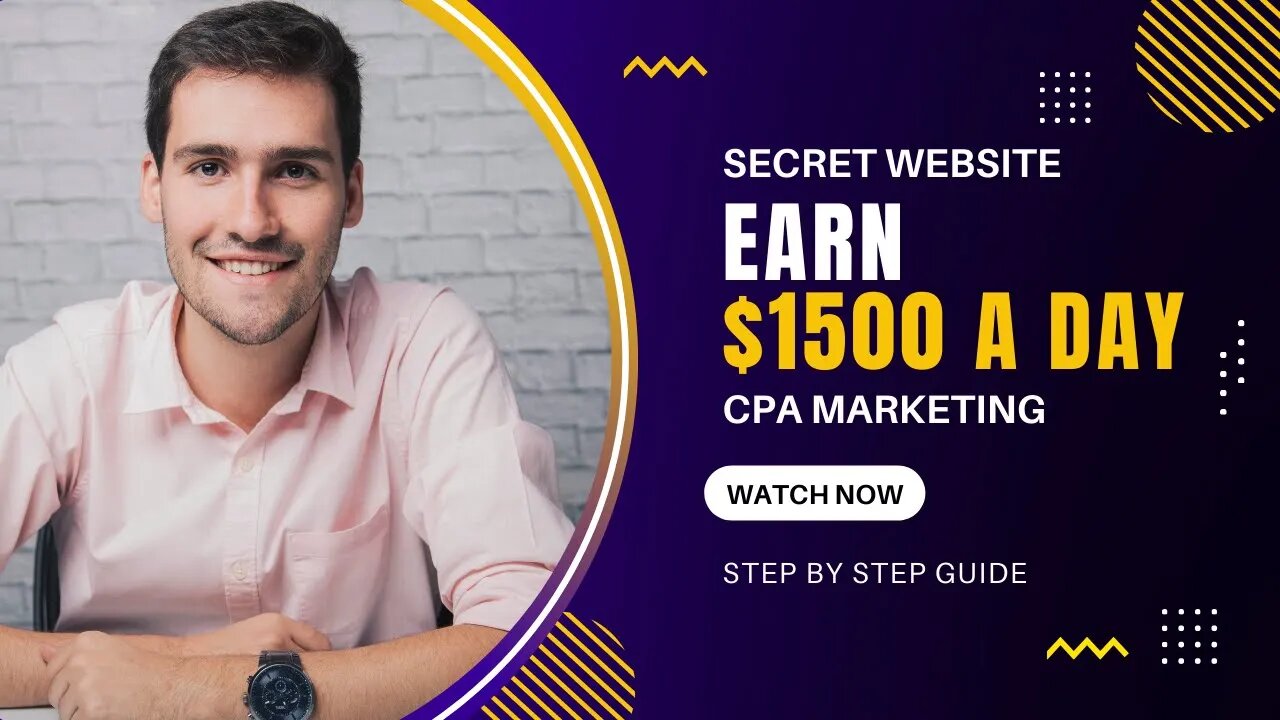 Secret Free Traffic Website | CPA Marketing | Earn $1500 Per Day, CPA Marketing for Beginners