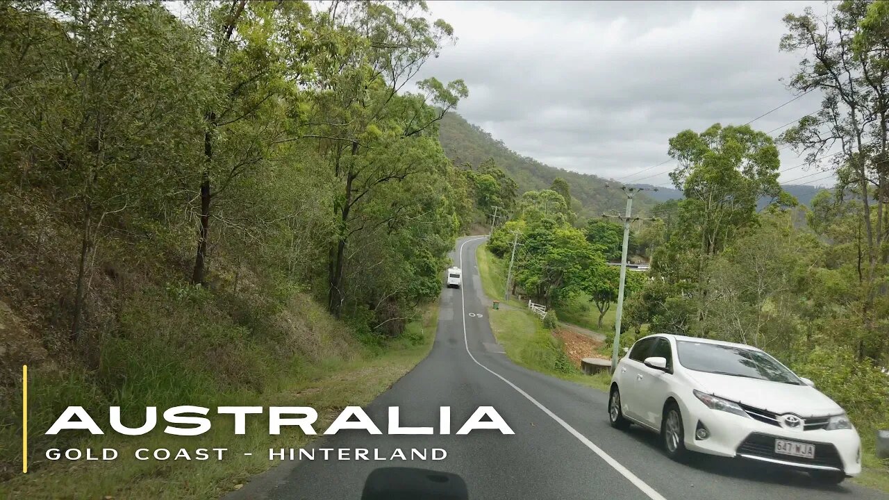 Driving in Gold Coast Hinterland - Queensland || Australia