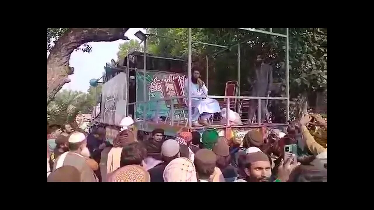 *ناموسِ رسالتﷺ ملین مارچ*زیرآباد دھرنا اپڈیٹ**یر سید سرور حسین سیفی شاہ صاحب* *کارکنان سے مخاطب*