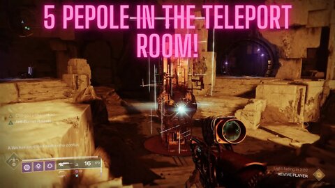 5 people in VAULT OF GLASS. mars room WTF! #destiny2 #vaultofglass