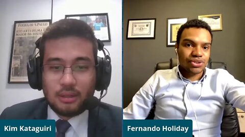 Live de despedida com Fernando Holiday