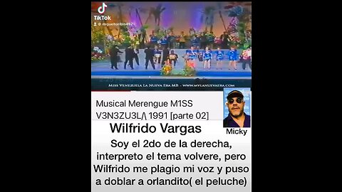 VOLVERE— micky TORIBIO ( MERENGUE)