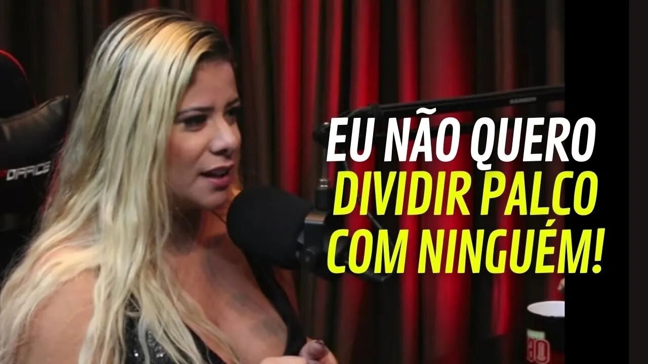 NATÁLIA CALASANS DIZ QUE NÃO DÁ CERTO DIVIDIR PALCO COM NINGUÉM | #48 CORTES DO LOBÃO