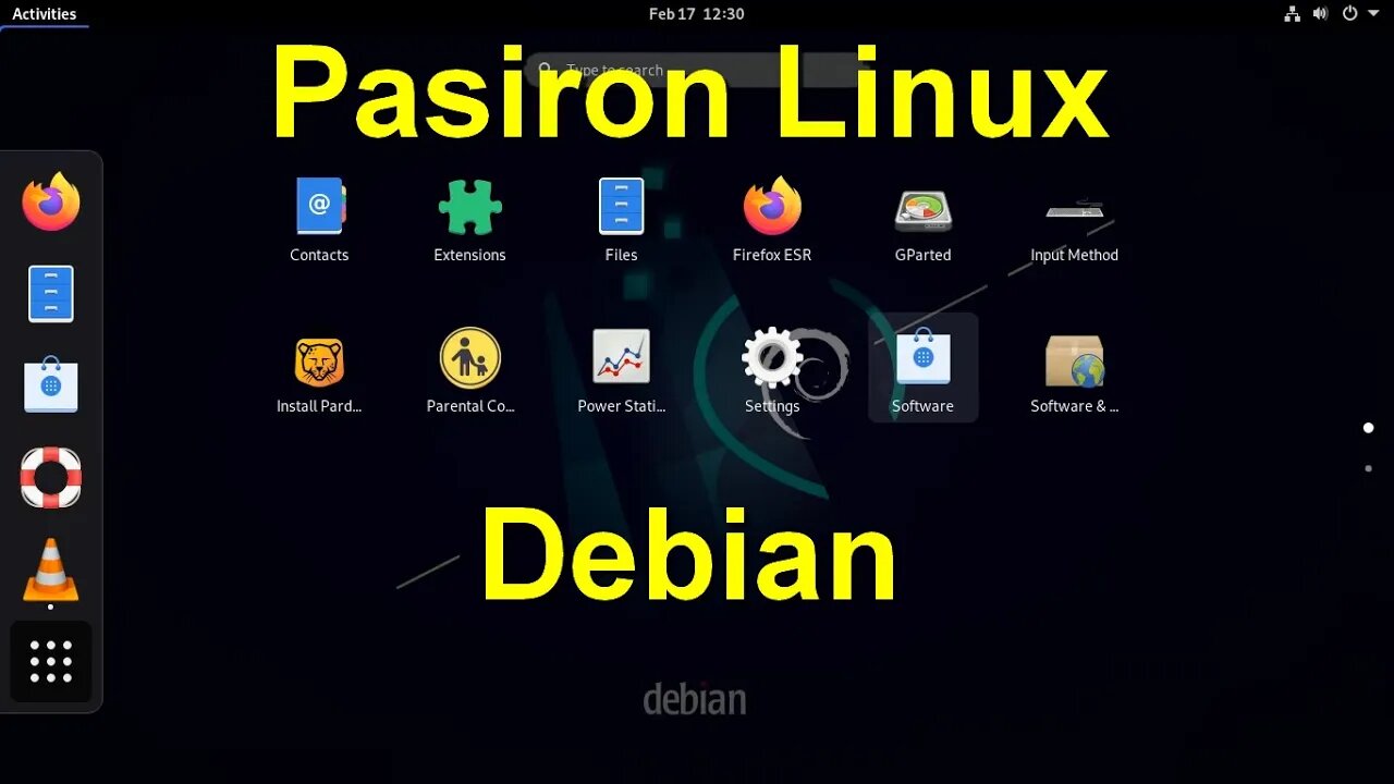 Pasiron Distro Linux baseada no Debian