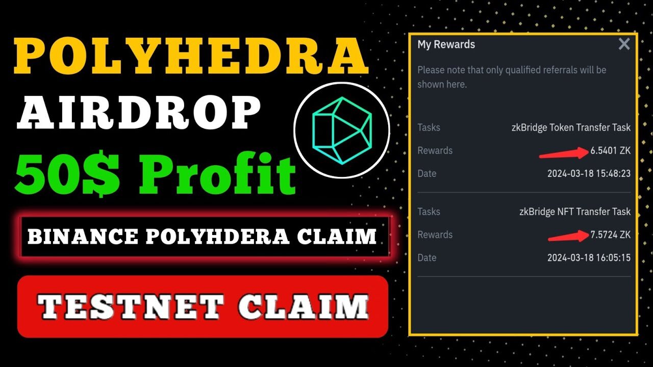 $50 Polyhedra Airdrop Claim Update 🤑 Polyhedra Withdrawal Update 💸 Binance Polhedra Airdrop Claim 💸