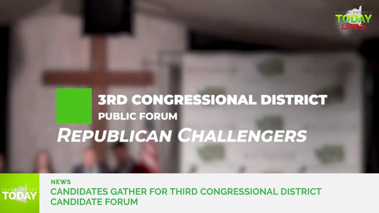 Candidates gather for Third Congressional District candidate forum