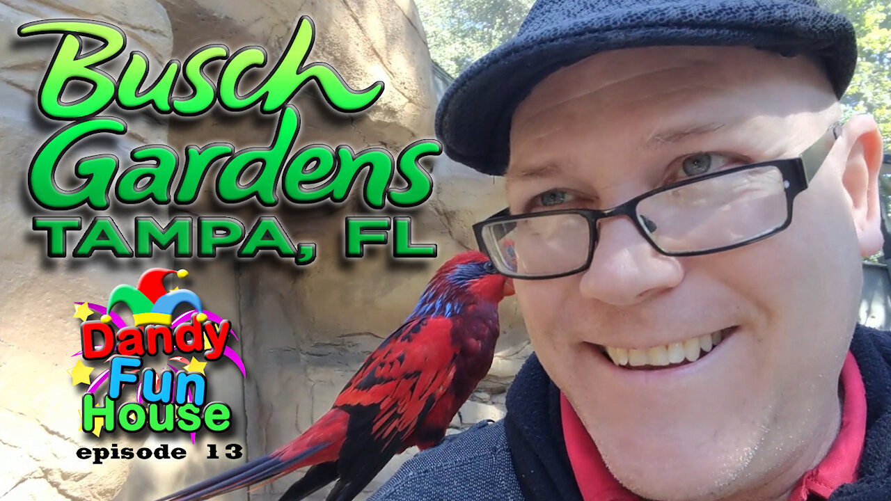 BREAKING INTO BUSCH GARDENS, TAMPA, FL ! - Dandy Fun House episode 13