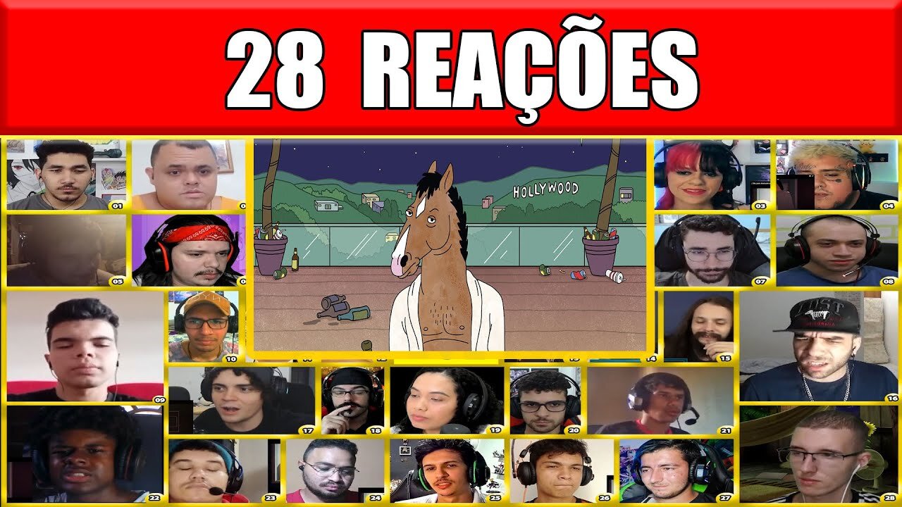 MULT REACT ♪ BoJack Horseman Vazio Existencial AniRap