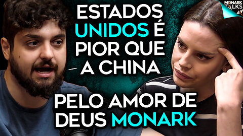 MONARK E ZOE MARTINEZ DISCUTEM GLOBALISMO