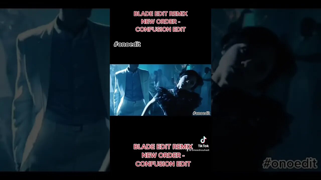 Blade Edit Remix Vampire Rave New Order Confusion Dance #onoedit #blace #daywalker #vampire
