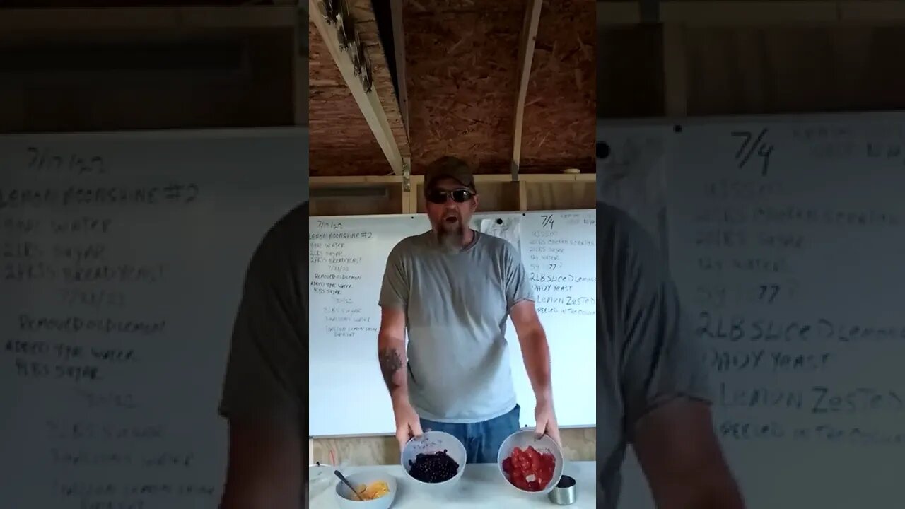making a simple fruit syrup