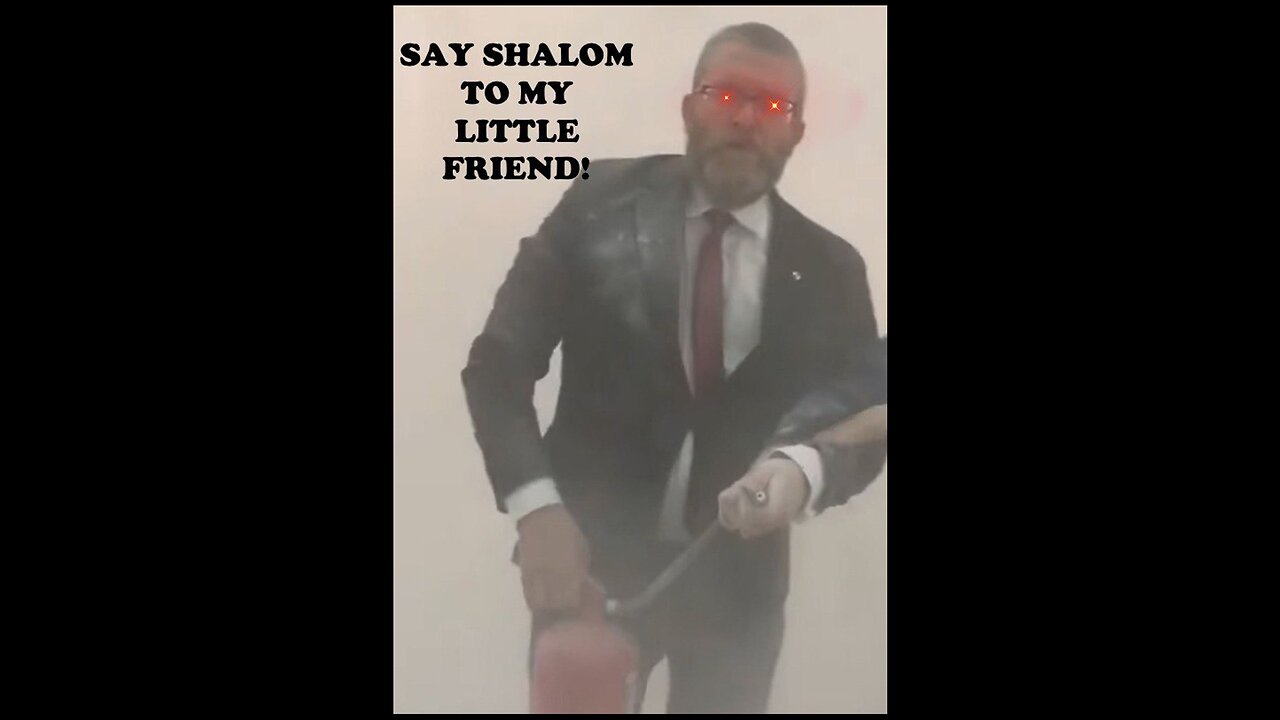 Say shalom to my little friend! fire extinguisher on Hanukkah candles