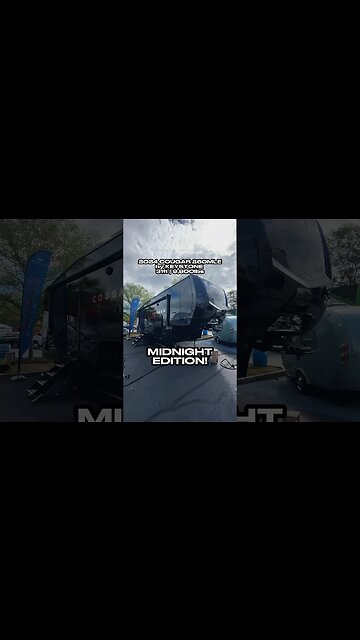 ALL BLACK fifth wheel RV?! 2024 Keystone Cougar 260MLE Midnight Edition