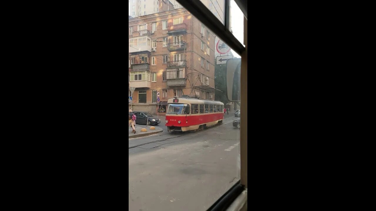 55 Year Old Ex-Soviet Tram Ukraine #Shorts