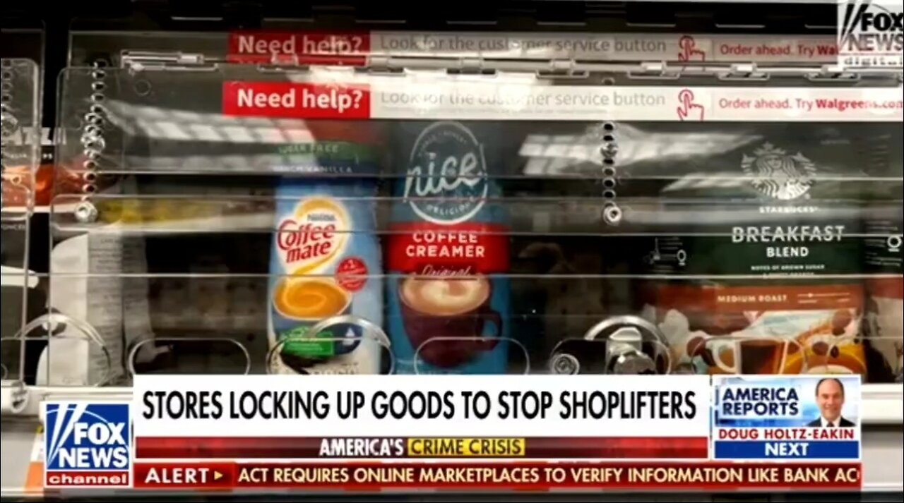 Biden's America: Stores Locking Up Coffee Creamer